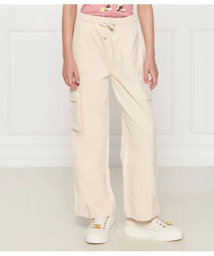 GUESS GIRL STRAIGHT FIT CARGO JOGGERS