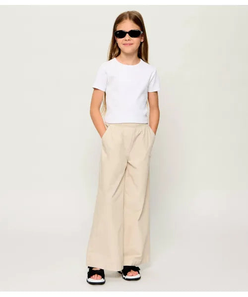 GUESS KIDS GMD RIGID POPLIN CULOTTE PANTS