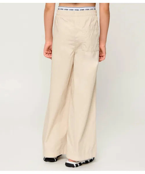 GUESS KIDS GMD RIGID POPLIN CULOTTE PANTS