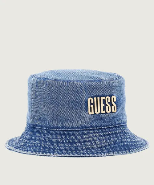 GUESS WOMAN DENIM RAIN HAT