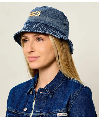 GUESS WOMAN DENIM RAIN HAT