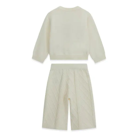 GUESS KIDS KNITTED SET SWEATSHIRT & PANTS