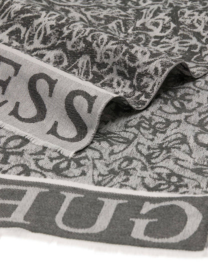 GUESS JEANS JACQUARD SCARF