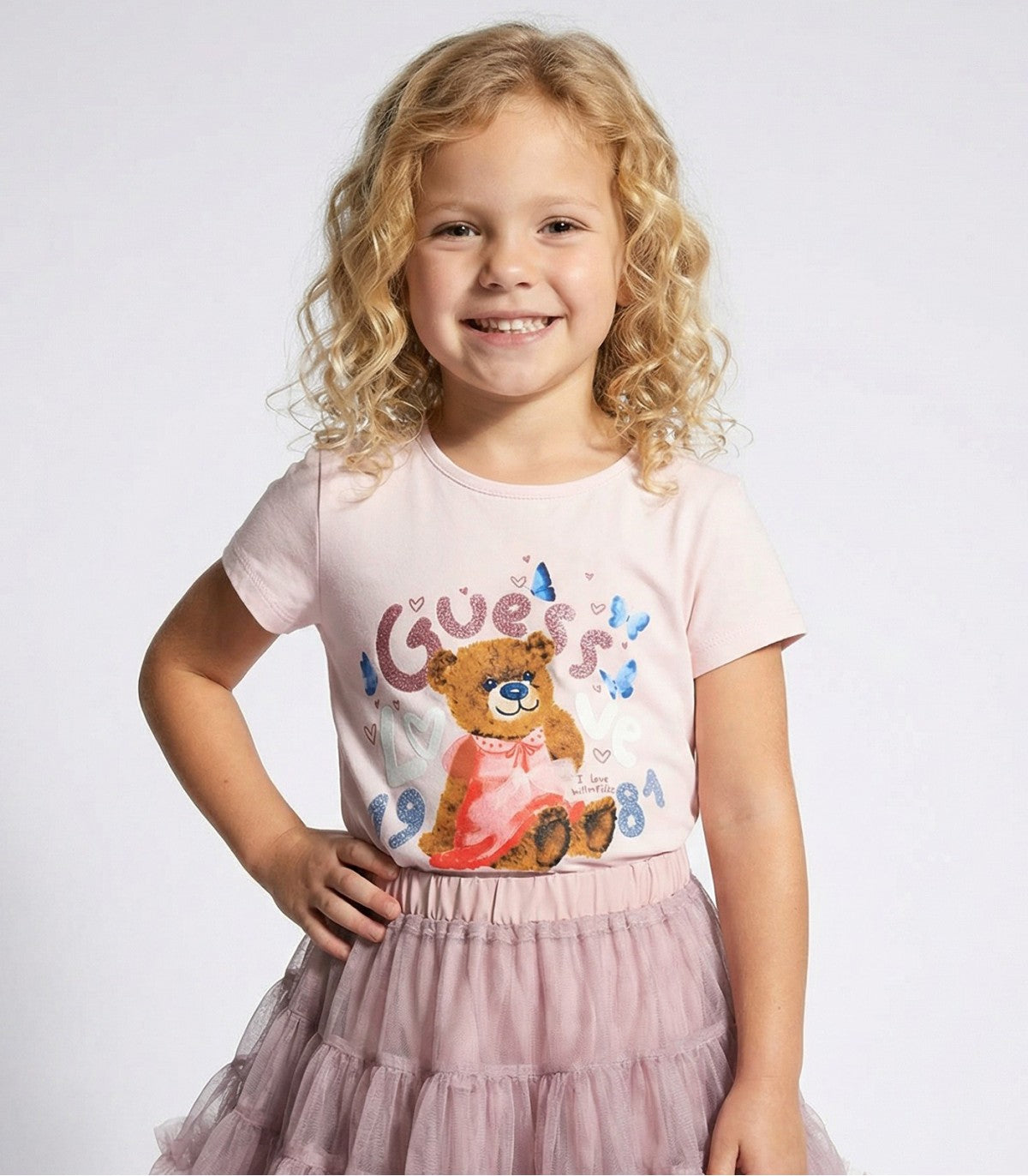 GUESS KIDS TEDDY BEAR T SHIRT