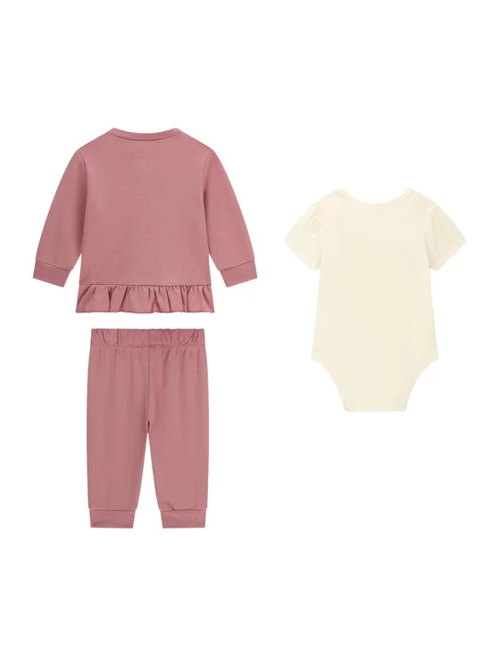 GUESS KIDS 3 PIECES COTTON SET