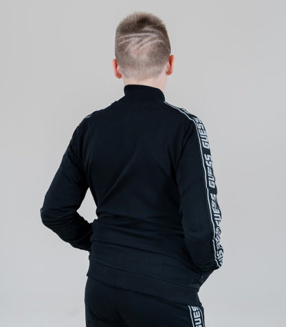 GUESS SIDE TAPE ZIP SWEATSHIRT