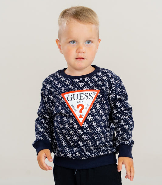GUESS MULTIPATTERN TRIANGLE JUMPER
