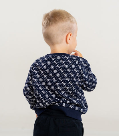 GUESS MULTIPATTERN TRIANGLE JUMPER