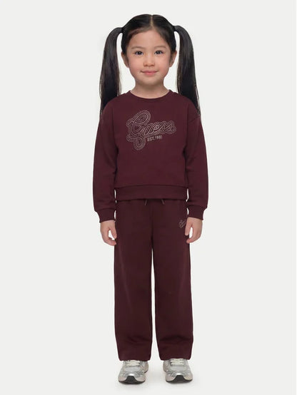 GUESS KIDS ACTIVE RHINESTONES SWEATSHIRT