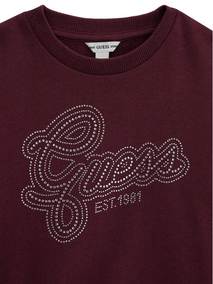 GUESS KIDS ACTIVE RHINESTONES SWEATSHIRT