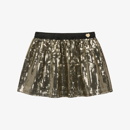 GUESS JEANS GIRLS SEQUINS MINI SKIRT