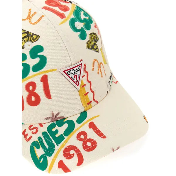 GUESS KIDS AOP BASEBALL CAP