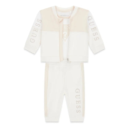 GUESS KIDS COTTON 3 PIECES TRACKSUIT