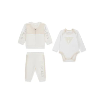 GUESS KIDS COTTON 3 PIECES TRACKSUIT