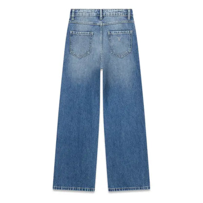 GUESS KIDS GIRLS 90S RIGID DENIM WIDE PANTS