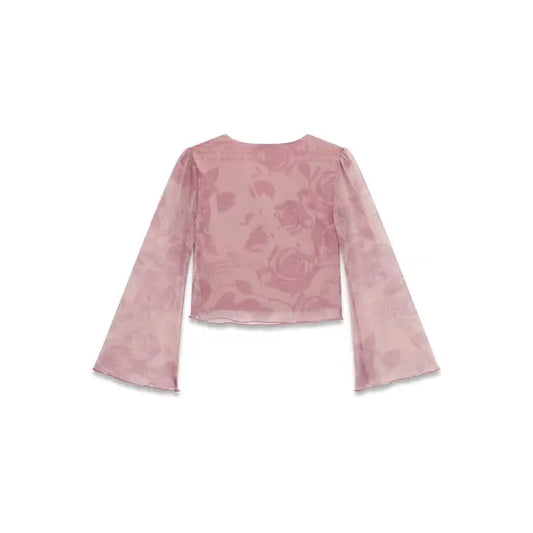 GUESS KIDS MESH MULTIPATTERN BLOUSE