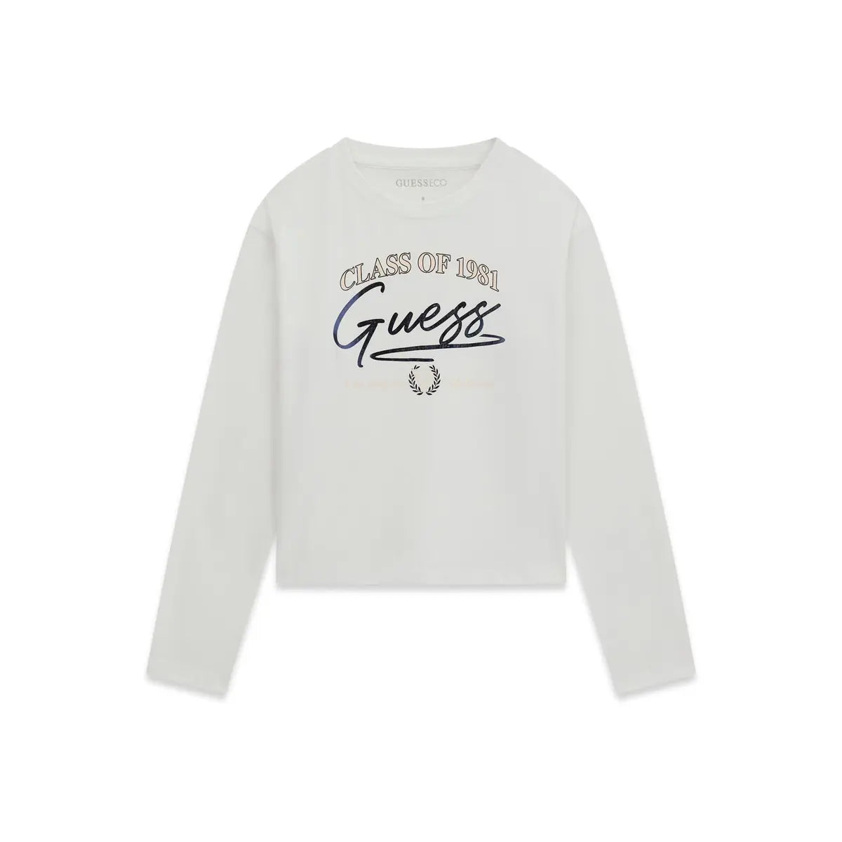 GUESS KIDS GIRLS MIDI LS T SHIRT