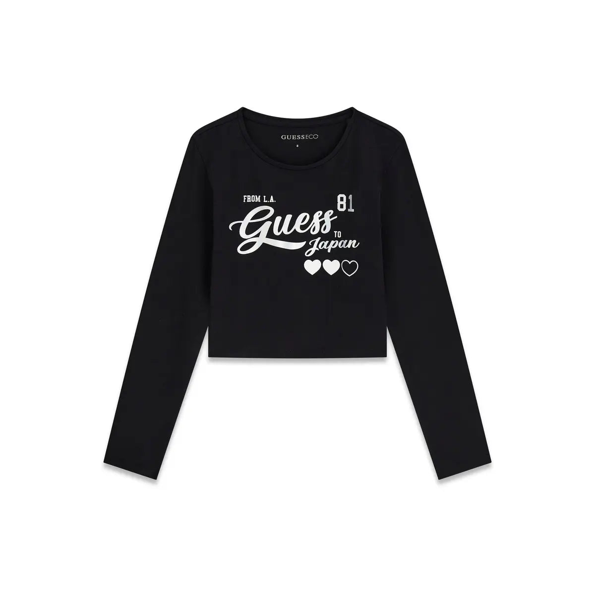 GUESS KIDS LS SLIM FIT BLOUSE