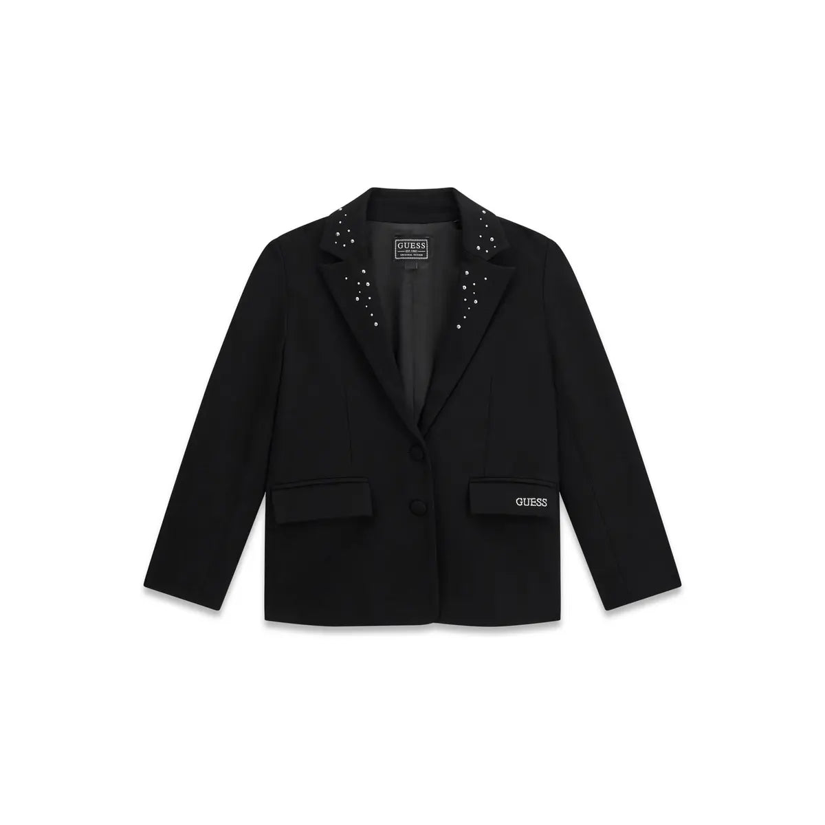 GUESS KIDS GIRLS RHINESTONES PUNTO MILANO BLAZER