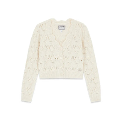 GUESS KIDS GIRLS CHENILLE CARDIGAN