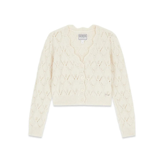 GUESS KIDS GIRLS CHENILLE CARDIGAN