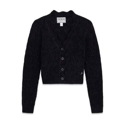 GUESS KIDS GIRLS CHENILLE CARDIGAN