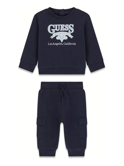 GUESS KIDS COTTON TRACKSUIT