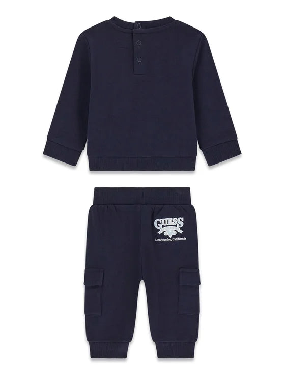GUESS KIDS COTTON TRACKSUIT