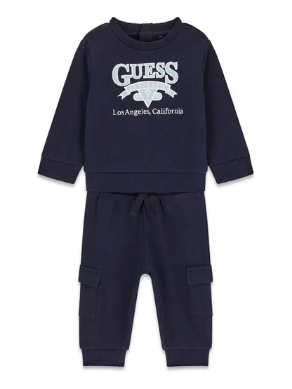 GUESS KIDS COTTON TRACKSUIT
