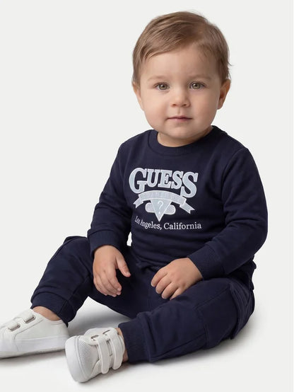 GUESS KIDS COTTON TRACKSUIT