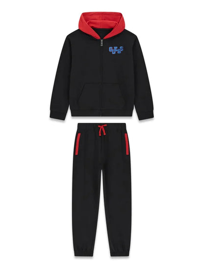 GUESS KIDS SET ACTIVE ZIP UP SWEATSHIRT & PANTS