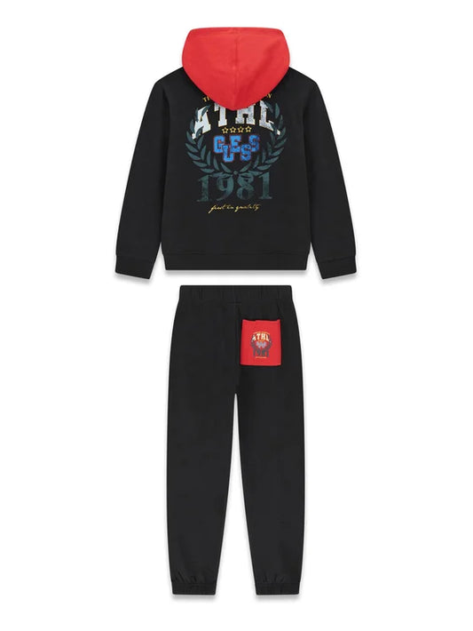 GUESS KIDS SET ACTIVE ZIP UP SWEATSHIRT & PANTS