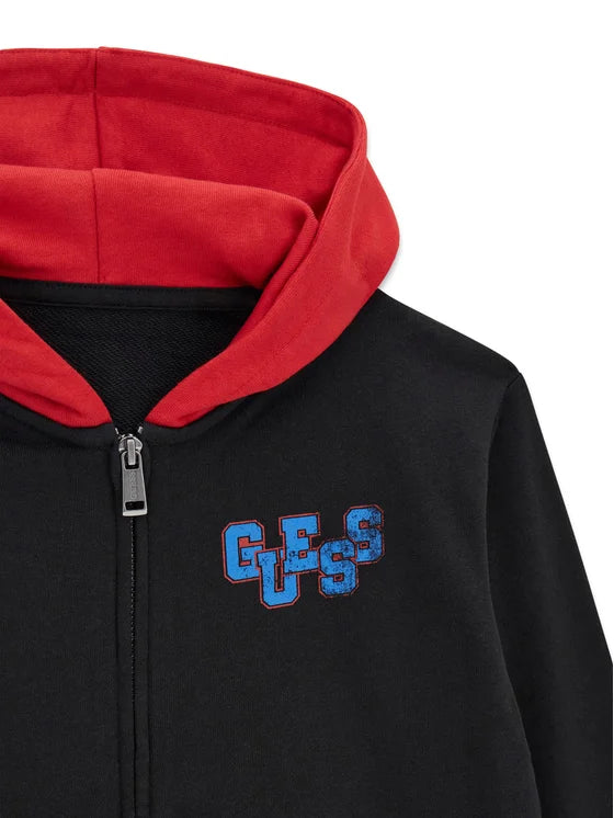 GUESS KIDS SET ACTIVE ZIP UP SWEATSHIRT & PANTS