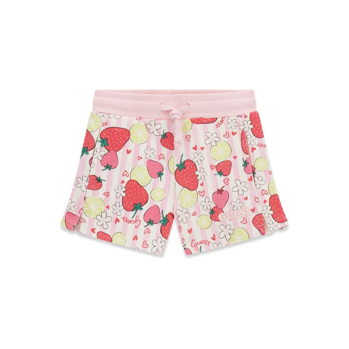 GUESS KIDS FRENCH TERRY MULTIPRINT SHORTS