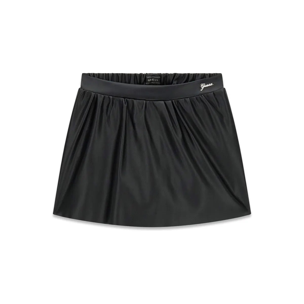 GUESS KIDS PU LEATHER MIDI SKIRT