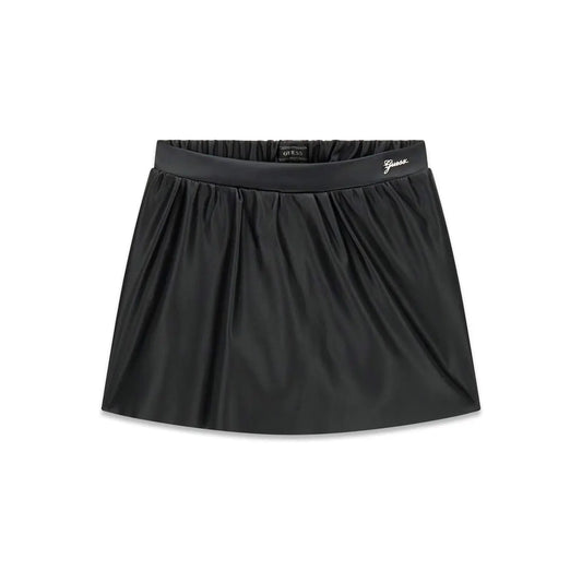 GUESS KIDS PU LEATHER MIDI SKIRT