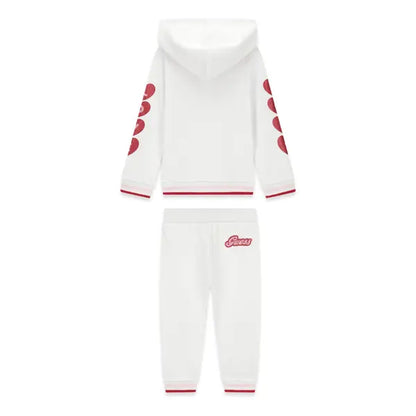 GUESS KIDS GIRLS HEARTS SWEATSHIRT & JOGGERS SET