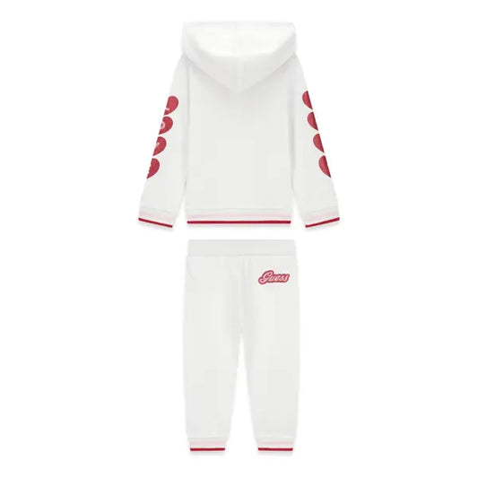 GUESS KIDS GIRLS HEARTS SWEATSHIRT & JOGGERS SET