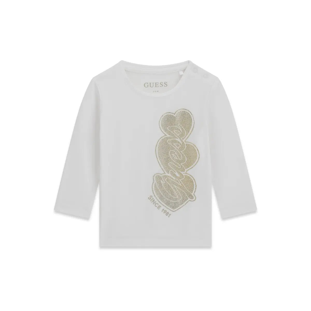 GUESS KIDS GIRLS LS T SHIRT