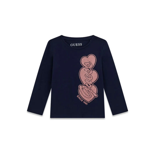 GUESS KIDS GIRLS LS T SHIRT