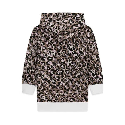 GUESS KIDS ALLOVER PRINT COTTON DRESS