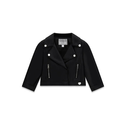GUESS KIDS PU LEATHER BIKER JACKET