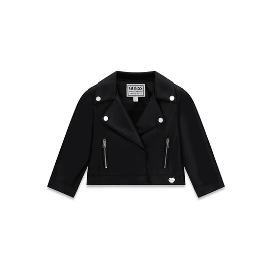 GUESS KIDS PU LEATHER BIKER JACKET