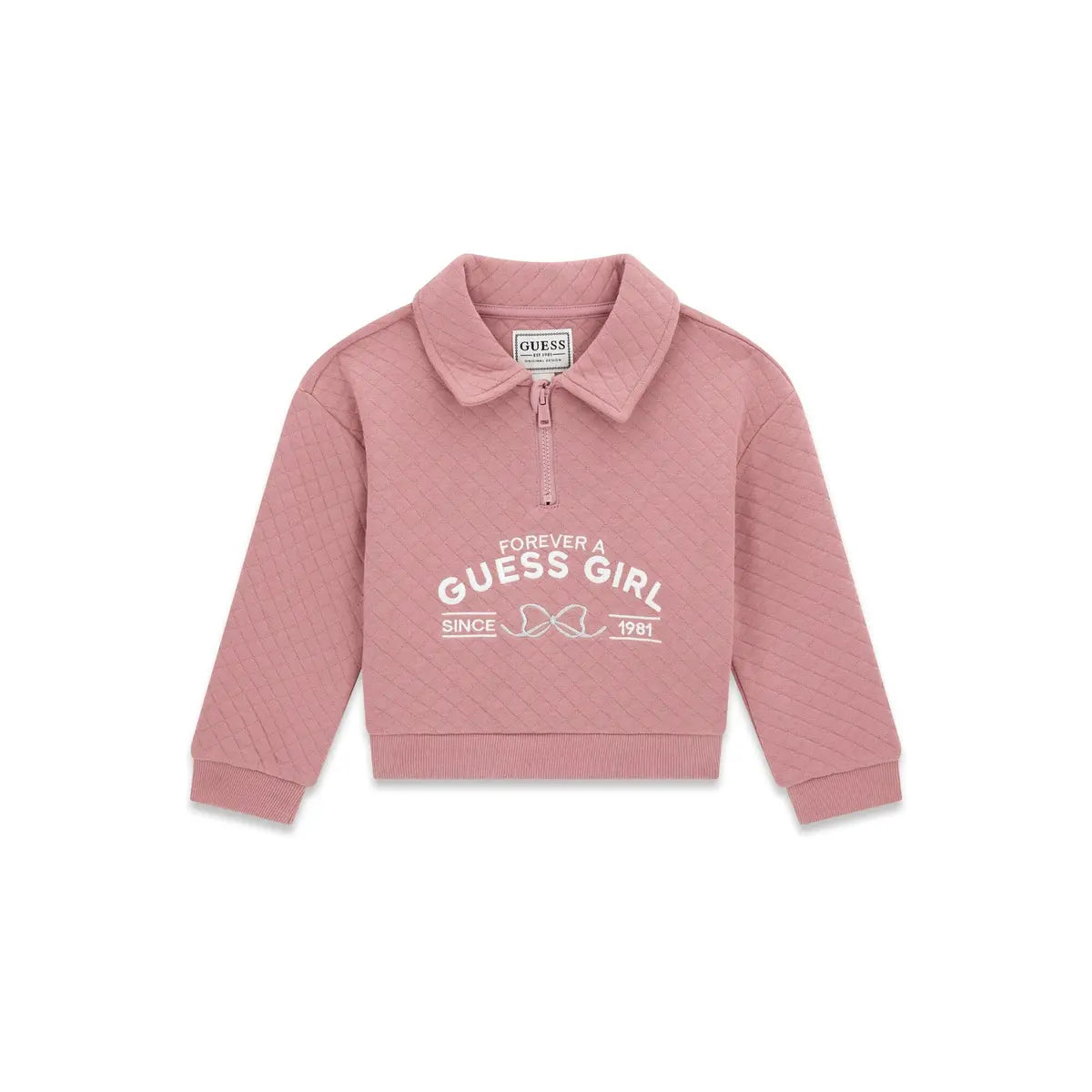 GUESS KIDS HALF ZIP PULLOVER