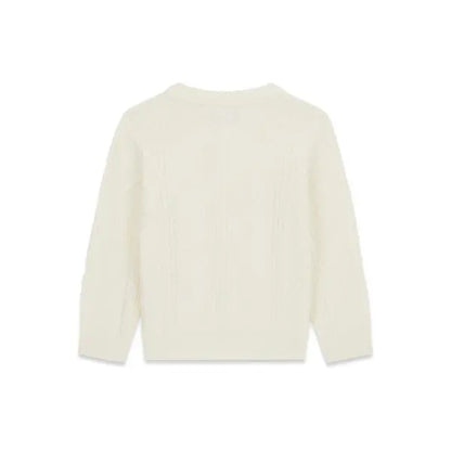 GUESS KIDS HEART LOGO KNITTED SWEATSHIRT