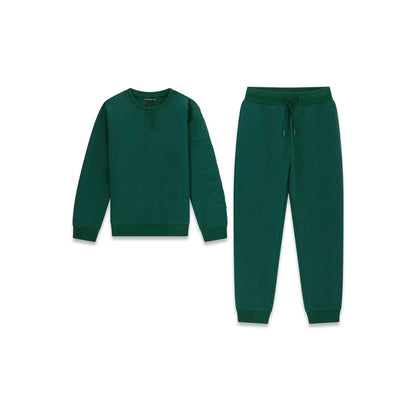 GUESS KIDS EMBROIDERY LOGO SET SWEATSHIRT AND PANTS