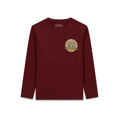 GUESS KIDS LS LOGO T SHIRT