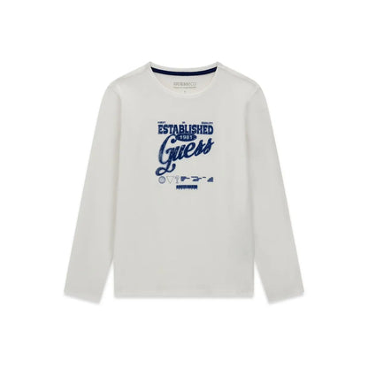 GUESS KIDS LS LOGO T SHIRT