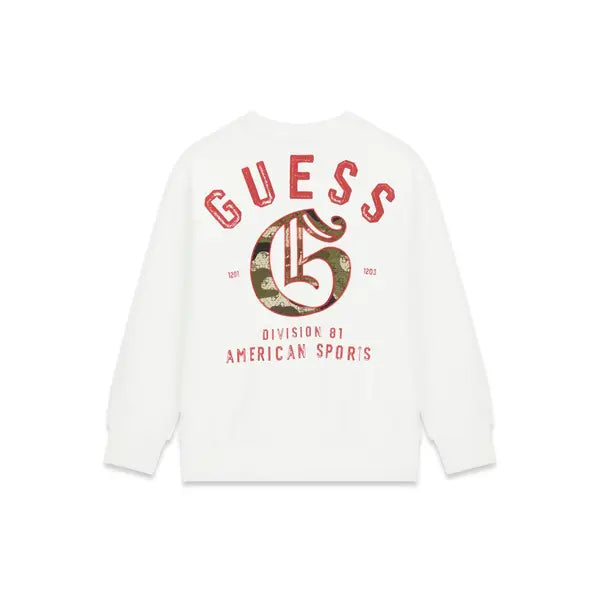GUESS KIDS BACKPRINT OVERSIZED SWEATSHIRT