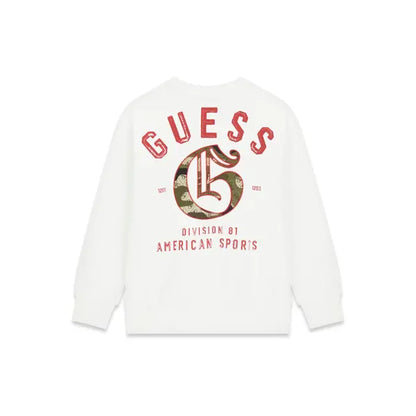 GUESS KIDS BACKPRINT OVERSIZED SWEATSHIRT
